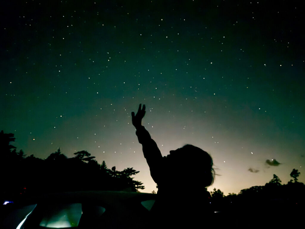 大台ヶ原 夜空