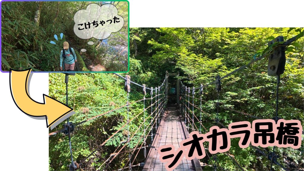 シオカラ吊橋